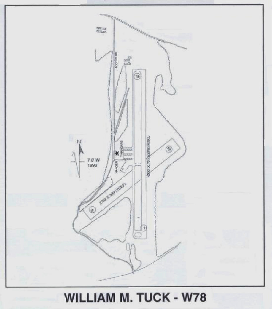 Tuck Airport Layout