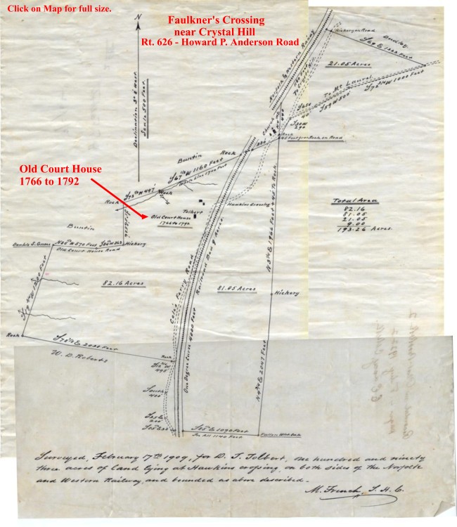 D.T.Tolbert Plat of 1909