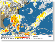 Animated Weather Map Southeastern U.S.